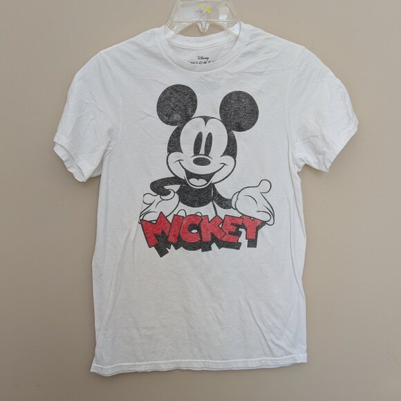 Disney Micky Mouse vintage reproduction t-shirt Small (flawed) - Picture 1 of 10